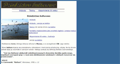 Desktop Screenshot of dziedzictwo.info