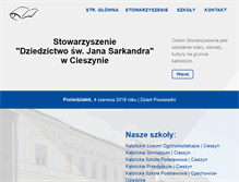 Tablet Screenshot of dziedzictwo.org.pl